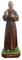 Eurofusioni Handgemalte Pio von Pietrelcina Statue - H 19 cm