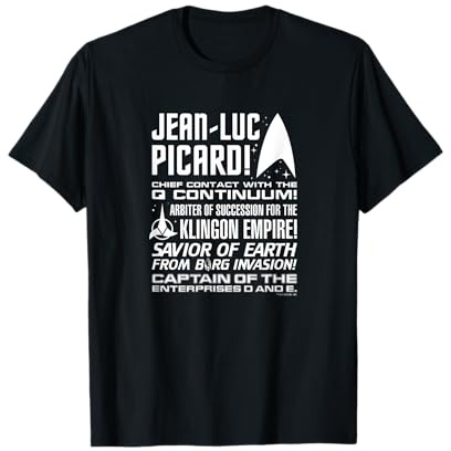 Star Trek Picard Tribute T-Shirt