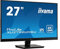 iiyama Prolite XU2792UHSU-B1 Monitor de 27 4K-UHD (3840x2160, panel IPS, 16:9, 60Hz, 4ms, 1 DVI, 1 HDMI, 1 displayport, 2 USB3.0) Negro Mate