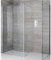 Milano Portland Chrome Corner Shower Enclosure 800mm 760mm Screens 800mm Linear Drain