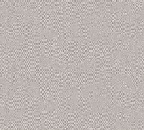 Architects Paper Unitapete Floral Impression Tapete einfarbig unifarben PVC-freie Vliestapete grau braun matt glatt 377032 37703-2