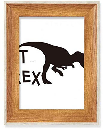 Caza de Dinosaurios Escritorio Marco de Fotos de Madera Pantalla Imagen Arte Pintura Múltiples Conjuntos