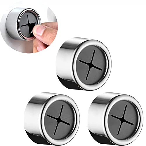 Selbstklebender Geschirrtuchhalter Premium Handtuchhalter ohne Bohren Geschirrtuchhalter Handtuchhalter ABS Handtuchhaken Runden für Bad Küche Haushalt Badezimmer - 3 Stück