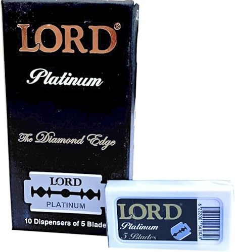 50 Lord Platinum Rasierklingen