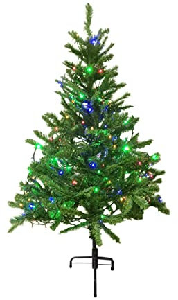 Lupex - Árbol de Navidad artificial de pino emperador 90 cm | Soporte de metal | Varios tamaños y puntas (90 cm, emperador)