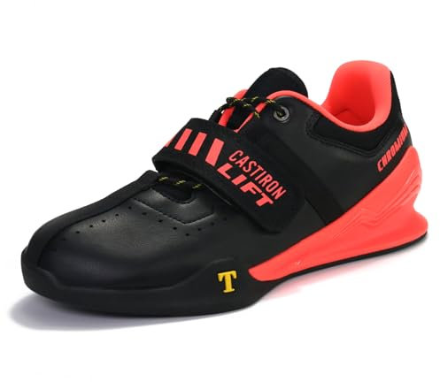 CASTIRON LIFT Gewichtheben Schuhe, Powerlifting Schuhe Gym Schuhe für Crossfit Lifting Schuhe, Gewichtheben Schuhe für Heavy Lifting Deadlifting Gewichtstraining, Squat Schuh für Männer Frauen