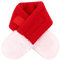 Weihnachtsmütze für Hunde und Katzen, Weihnachtsmannmütze, Winter-Strickschal, warmer Welpe, Weihnachtsmann, roter Schal, Mütze, Kopf, lustige Weihnachtskleidung (Schal)