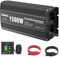 GIANDEL 1500W Convertisseur 12V 220V Pur Sinus Onduleur Onde sinusoïdale Pure Transformateur 4,5m Télécommande avec État de la Batterie 2.4A Port USB pour la Maison, RV, Camion, Hors Réseau Solaire