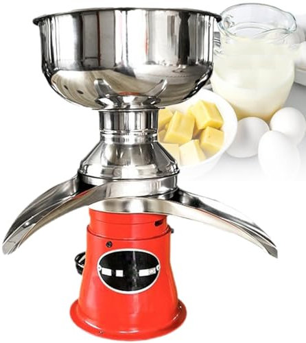 ExoticaBlend Centrifugeuse à Lait Électrique Séparateur de Crème de Lait Frais de 5 L, Séparateur de Crème de Lait Séparateur de Lait Complet Séparateur de Lait Dégraissant Convertir