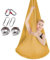 PRMTYUP Columpio De Yoga, Columpio EláStico De Aire Antigravedad, Kits De Hamacas De Yoga De 4 M, Hamacas Duraderas, Telas AéReas para Yoga, Equipo De Danza AéRea para Pilates,02,4 * 2.8m