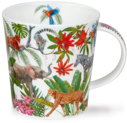 Dunoon Caingorm Natural World Elephant Fine Bone 0.48 Litre China Mug
