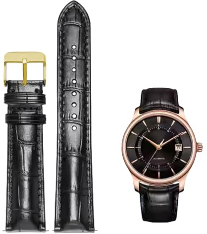 Nizonlaie Echtes Leder Uhrenarmband Schnellverschluss Business Casual Alligator Geprägte Italien Leder Armband Ersatzarmbänder 12 zu 24mm Echtleder Uhrenarmband Ersatz Band Männer Frauen
