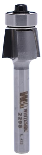 Whiteside Router Bits 2298 Edge Bevel Bit with 7-Degree 3/8-Inch Cutting Length