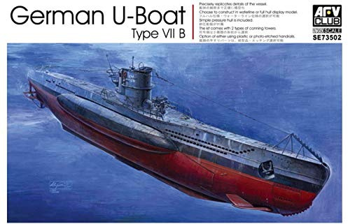 AFV Club SE73502 Model Kit German U-Boat Type VII/B