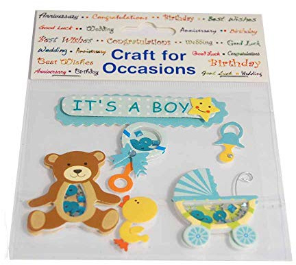 Craft for occasions stickers Baby Boy