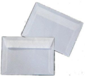 Briefumschläge Offset transparent C6 100g/qm HK VE=100 Stück weiß