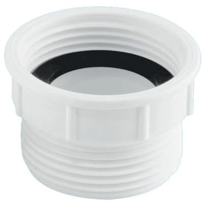 McAlpine S12A-F European to UK Waste Outlet Adaptor - White