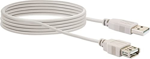 SCHWAIGER CK1502531 USB Verlängerungskabel grau