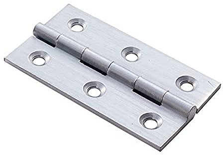 Carlisle Brass ftd800dab 64 x 35 x 2 mm Kleine Schrank Scharnier C/W Schlitz Schrauben