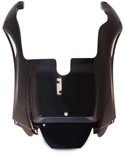 one by Camamoto cod. 77390107 plastica carena sottopedana nero lucido compatibile con malaguti phantom f12 anno 2003-2004-2005-2006-2007 |rif. orig. Malaguti 06310270