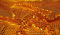 Fabrics-City ORANGE HOCHWERTIG PAILETTEN STOFF PAILLETTENSTOFF 6MM STOFFE, 2957