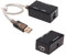DTECH USB Extension Adapter USB to RJ45 Extender Over Cat5 Cat5e Ethernet Cable Set Connection up to 200ft