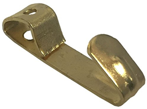 Fort Fasteners® Picture Hooks, Single No.2 Medium Brassed Premier 20 Hooks