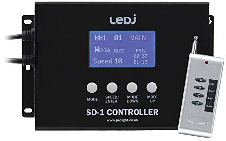 LEDJ SD-1 Controller for LEDJ Display Panel, Display Qube & Display Floor Fixtures