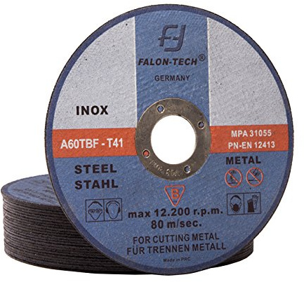 25x Metalltrennscheiben Flexscheiben Stahl Edelstahl 125 x 2,5 (25-TAR-MET-125x2,5)