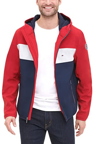 Tommy Hilfiger Adaptive Giacca Soft Shell Con Cappuccio Giacca Soft Shell Uomo
