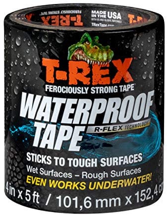 T-Rex Waterproof Butyl Tape for Leak Repair 101mm x 1.52cm
