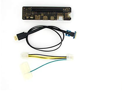 JMT Ordinateur de Poche EXP GDC Station d?Accueil pour Ordinateur Portable Externe, série discrète de Graphiques PCI-E Beast Series Mini PCI-E/M.2 A Touche Aucune Alimentation (M.2 Une clé)