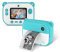 myFirst Camera Insta 2 – Sofortbildkamera für Kinder mit gratis Micro-SD-Karte, Thermopapier, Aufkleber und Selfie-Objektiv für Video, Foto, Geburtstagsgeschenk für Jungen, Mädchen, Alter 4–15 (Blau)