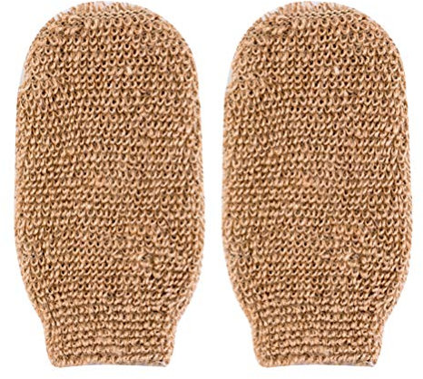 Healifty Exfoliants 2Pcs En Pour Bain De Douche Réutilisables Anti-Peau Morte Massage Corps Bras Jambes