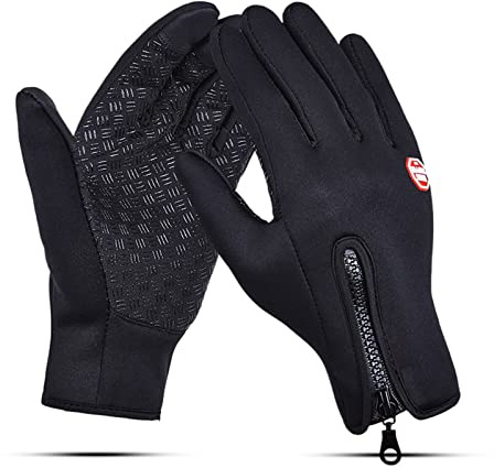 CBValleyol Fahrradhandschuhe Winter Handschuhe Damen Herren Sport Warm Touchscreen Laufen Outdoor Gloves rutschfest Winddicht Fitness Camping Wandern Reiten Bergsteigen