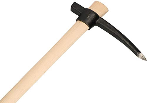 KOTARBAU® Hachoir 1,5 kg avec Manche en Bois - pour desserrer Les sols durs