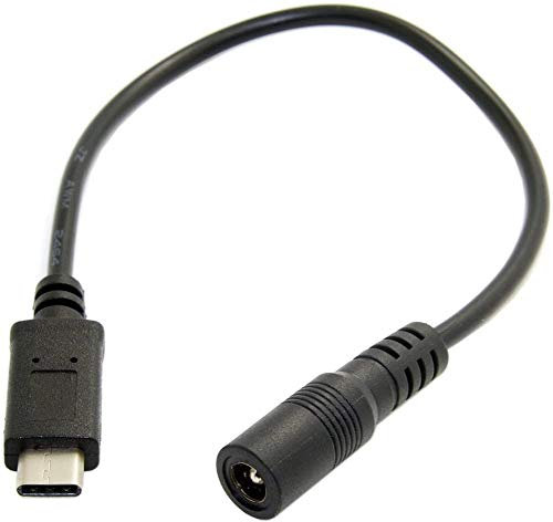 innov8 USB 3.1 Type C USB-C to DC 5.5 x 2.5mm Power Jack Extension Charge Cable for Air Pro - 0.1m