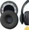 Geekria QuickFit Protein Leather Replacement Ear Pads for JBL Everest 300, V300BT Headphones Ear Cushions, Headset Earpads, Ear Cups Repair Parts (Black)