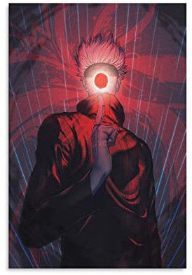 Otaku Soul Kaisen Wandkunst, Anime-Poster, Leinwand-Poster, Schlafzimmer, Büro, Raumdekoration, Geschenk, Dekoration, Druckbild, Gemälde für Wohnzimmer, Schlafzimmer, Dekoration, 30 x 45 cm