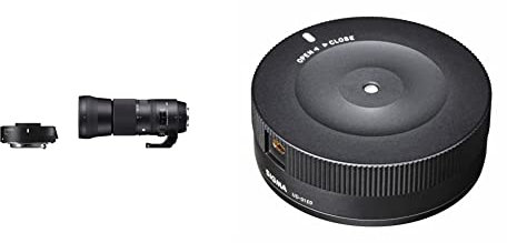 SIGMA ZB954 Objetivo 150-600mm F5-6.3 Contemporary + Tele CONVER.TC-1401 para Canon, Color Negro + USB Dock Canon USB Dock para Objetivos Montura Canon de la Serie Art