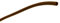 1 Metre Length Of Electrical Wire Sleeve (Brown)