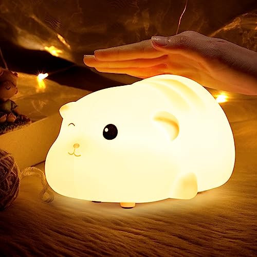 CHWARES Nachtlicht für Kinder, Hund Nachtlichter, 7-Farbe Kawaii Lampe, Raum Dekor, USB wiederaufladbar, Nette Lampe Geschenke für Baby, Kinder, Kleinkinder, Teen Girl (14-dog)