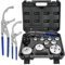 BETOOLL 12-teiliges Ölfilterschlüssel-Set – Verstellbares Ölfilter-Entfernungswerkzeug-Set, 30,5 cm, für BMW, Volvo, Honda, Audi, Ford, Toyota, Nissan uvm.