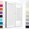 Concept Blinds - Persiana Plisada Personalizada SIN perforación - Colección Premium 18 Colores de Tela - Montaje rápido y fácil (Altura de 50 cm a 149 cm)
