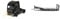 siku 6731, Volvo FH16 LKW, 1:32, Metall/Kunststoff, Schwarz & 6744, 3-Achs Tieflader, Nooteboom Eurotrailer, 1:32, Schwarz/Silber, Metall/Kunststoff, Elektronische Laderampe, 4 LEDs am Heck