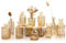TBWIND Lot de 12 Petits vases en Verre ambré pour centres de Table, Mini vases Vintage pour décoration de Mariage, Vase en Verre Transparent en Vrac pour Fleurs Simples, Bureau et décoration de Table