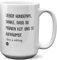 22Feels XL Tasse Hundepapa Geschenk Herrchen's Trinknapf Dog Dad Geschenk Männer Hundeliebe Welpen Hundevater Kaffetasse Haferl - Ein Hund