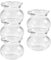 DRESSOOS Miniatur-fischglas Exquisite Glasornamente Kinder-miniaturmodelle Service