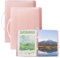 APACALI 2 Pack Diamond Art Folder A3, 60 Pockets Diamond Art Book A3, A3 Folder for Artwork, A3 Display Folder for Art Storage, Pink