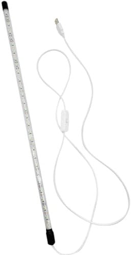 Kexpery Saxophonflöte LED Lecklicht Saxophon Test LED-Lichtleiste mit USB-Stecker und Schalter Leckerkennungslicht Multifunktion für Blasinstrumentenreparatur